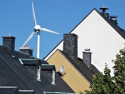 Boring roof alternative Wind Turbine Roof